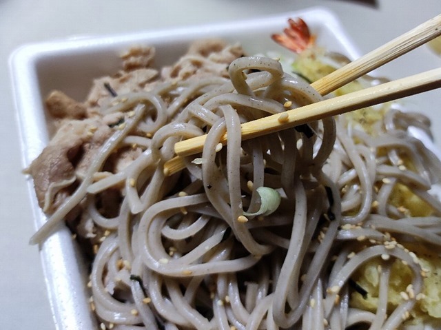 蕎麦を食う！