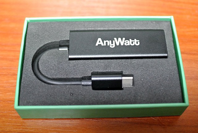 AnyWatt_A002_変換アダプタ_USB_Type-C_TO_Lenovoスリム_ACアダプター