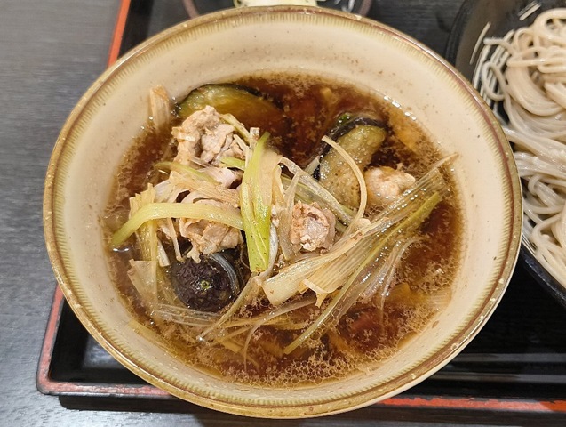 肉茄子のつけ汁