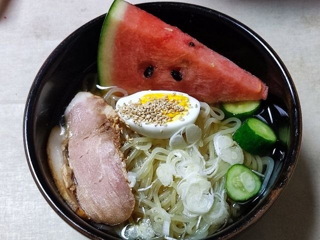 鬚の冷麺