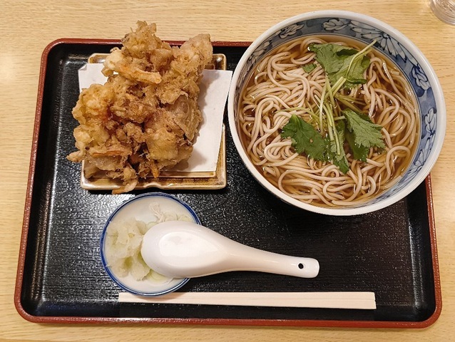 かき揚げそば