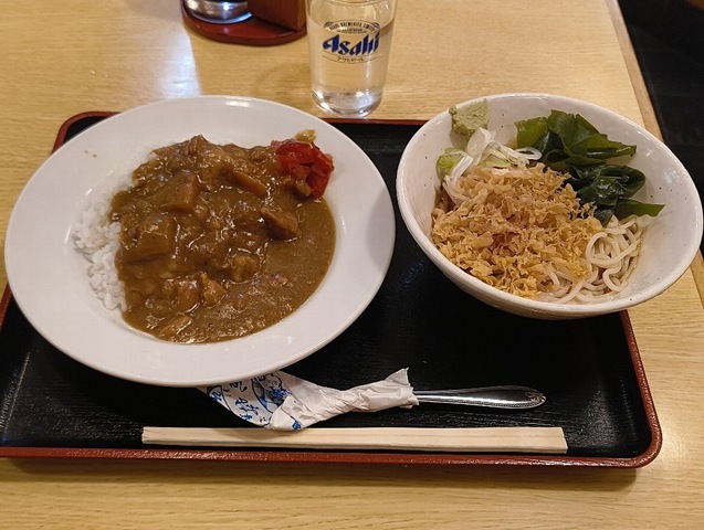 カレーライスセット（冷したぬき）