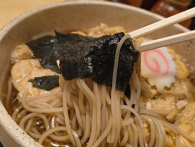 海苔でいただいてみる