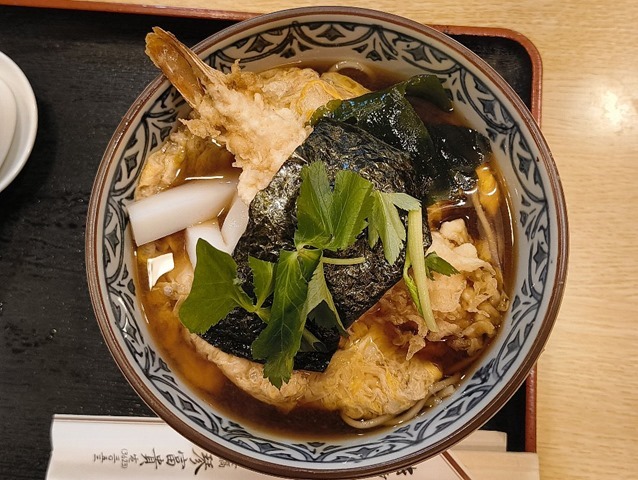 天とじそば