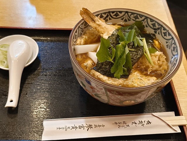 天とじそば