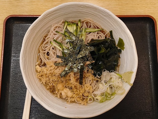 冷したぬきそば（大盛）