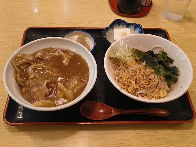 カレー丼セット（冷したぬき）