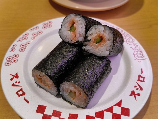 明太マヨきゅうり巻