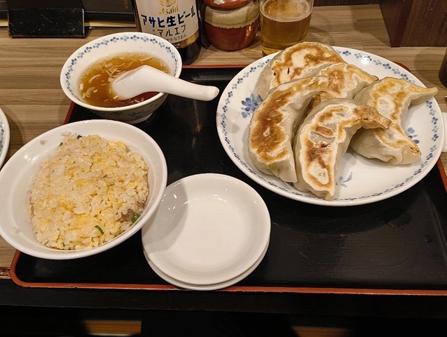 Bセット（ジャンボ餃子5個＋餃子（小））