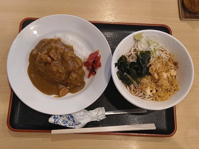 カレーライスセット（冷やしたぬき）