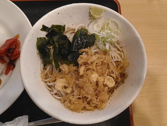 冷やしたぬきそば