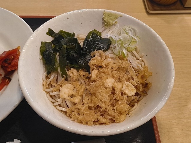冷やしたぬきそば
