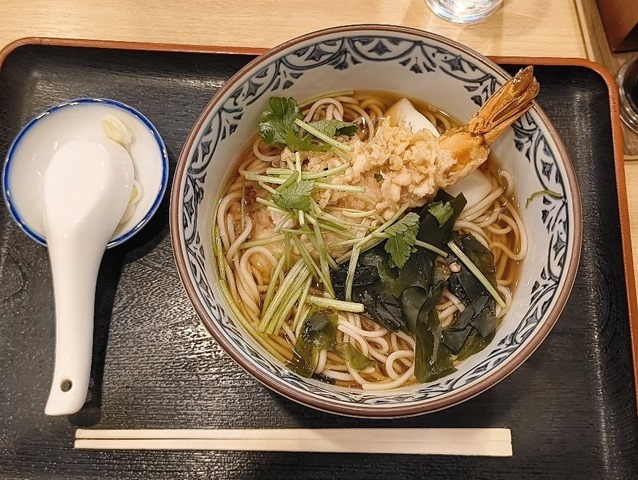 天ぷらそば