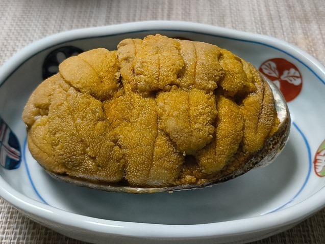 重茂産の焼うに