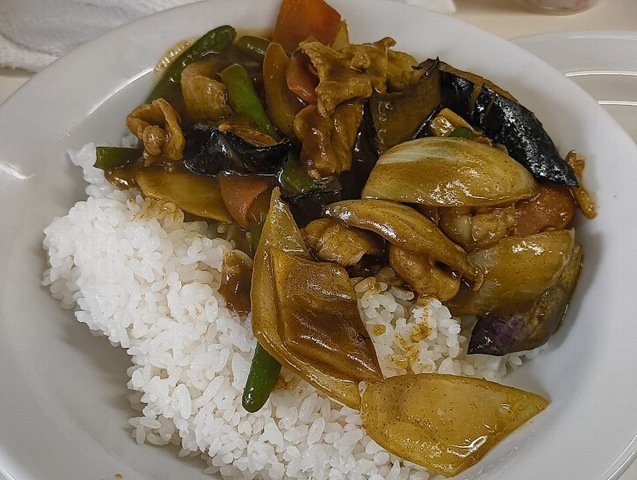 中華風カレー丼