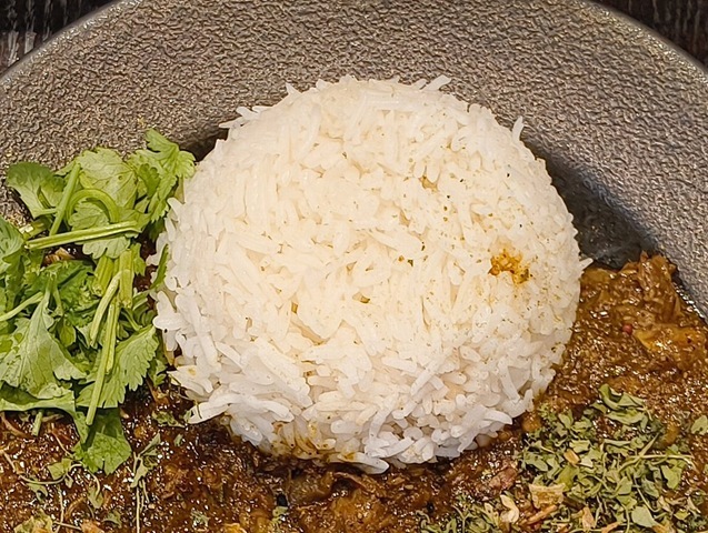 バスマティライスがうまい（笑）