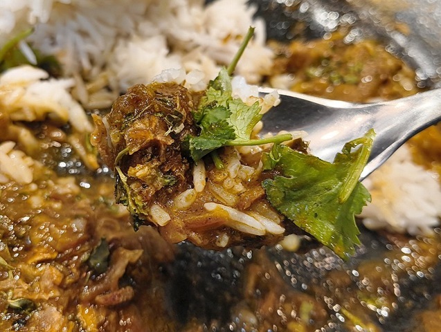 全部を混ぜて食べる