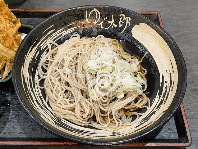 もりそばをぶっかけにしてみた