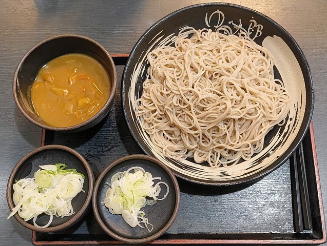 2枚もり＋カレールー＝カレーつけそば（着工前）
