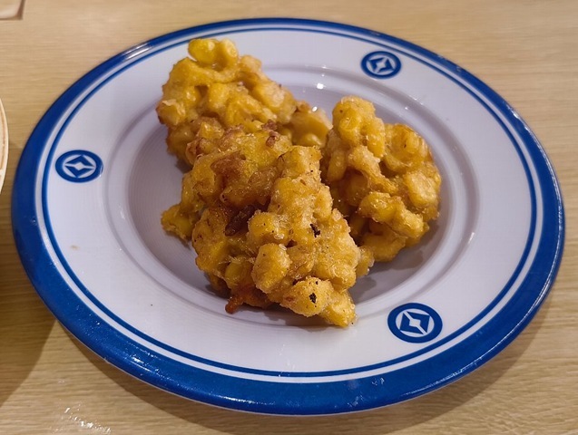 とうもろこしのかき揚げ
