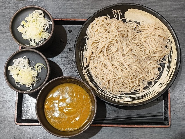カレーつけそば（2枚もりとカレールー）（着工前）