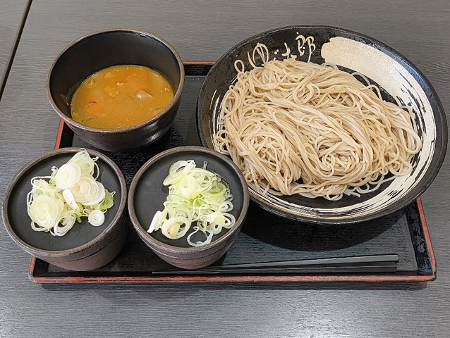 2枚もり＋カレールー＝カレーつけそば（着工前）