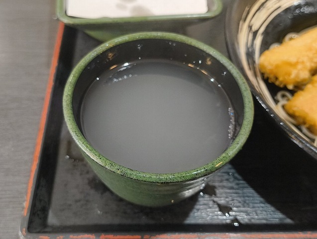 蕎麦湯も楽しもう（笑）