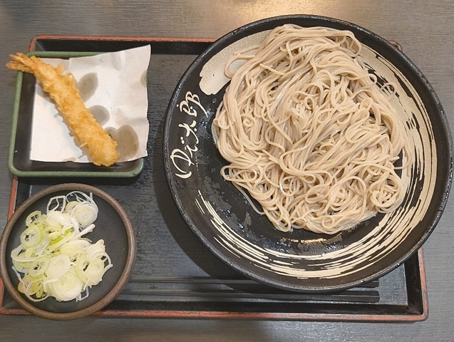 もり+海老天 もり+海老天