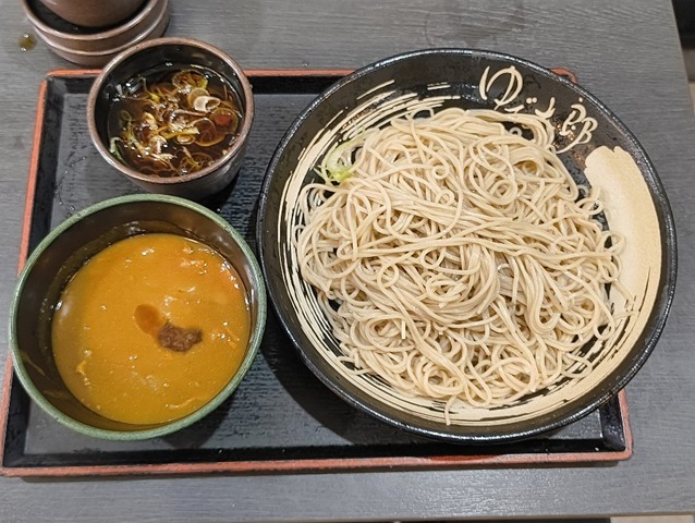 2枚もり＋カレールー＝カレーつけそば