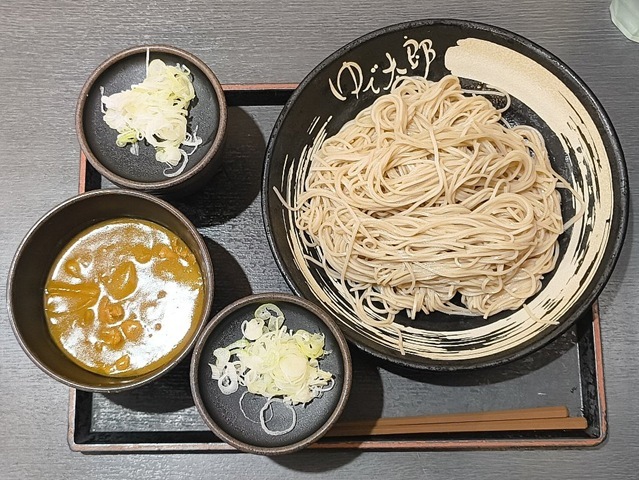 2枚もり＋カレールー＝カレーつけそば（着工前）