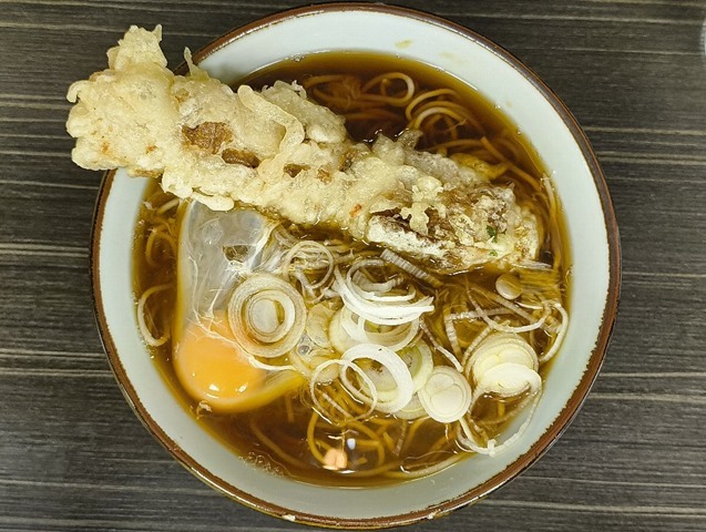 ちくわ天+生たまご
