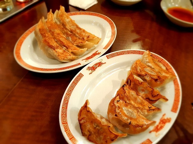 バナナ餃子と肉肉餃子