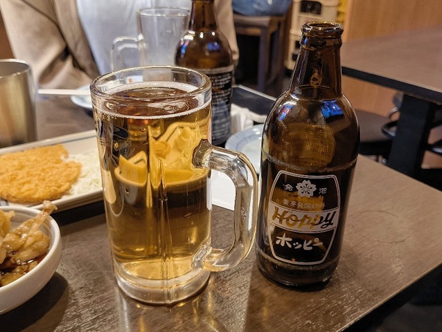 ホッピー白氷なし