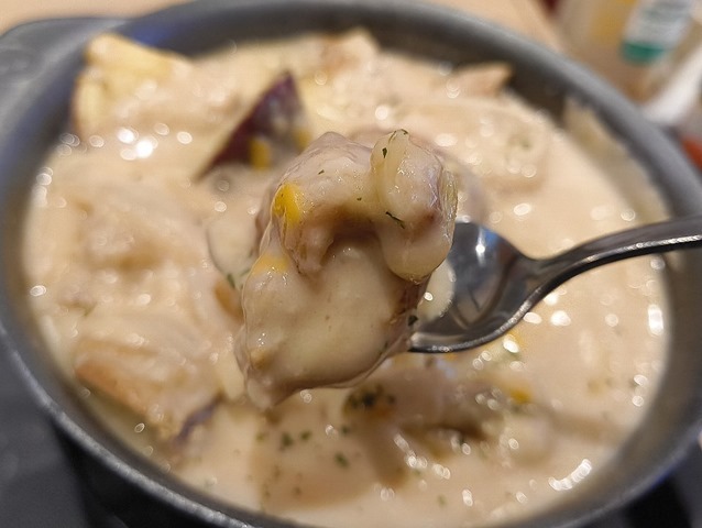 ごろごろとした鶏肉がうまいのだよ（笑）