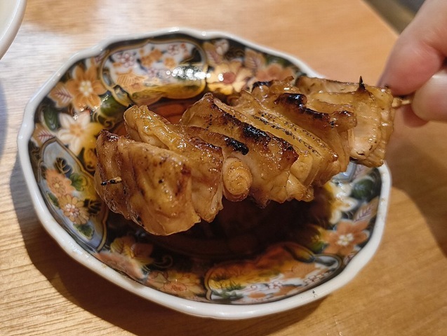 しろたれをたべる