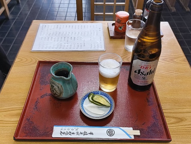 ビールとセット一式