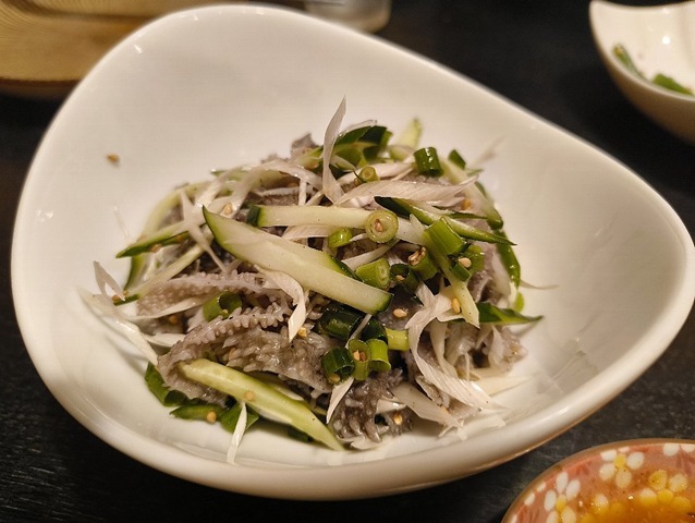 センマイ刺し