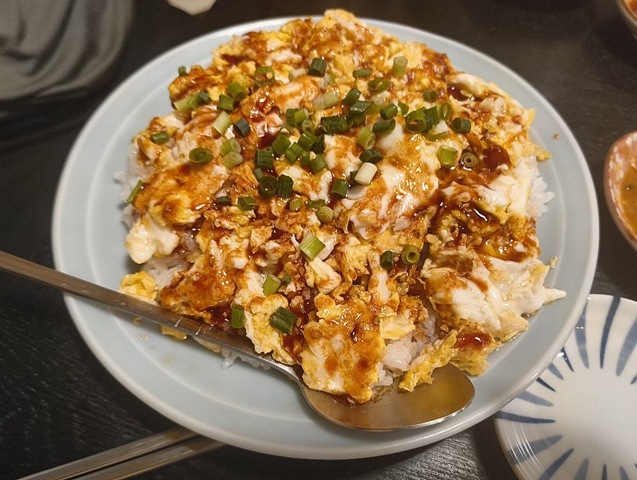 ニンニク玉子ごはん