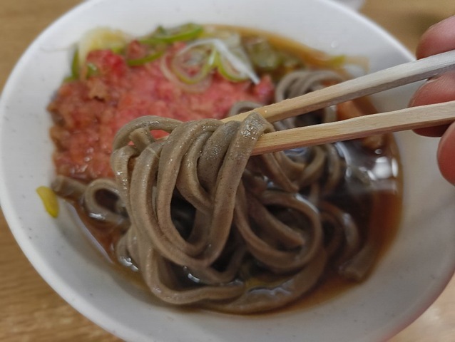 太そばを手繰る