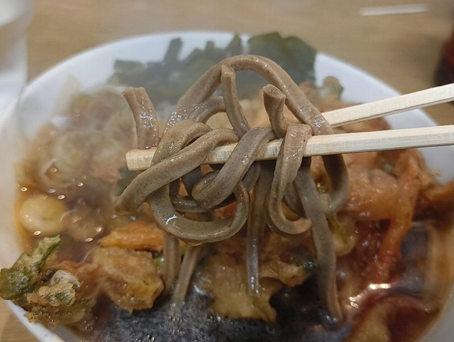 太そばを手繰る