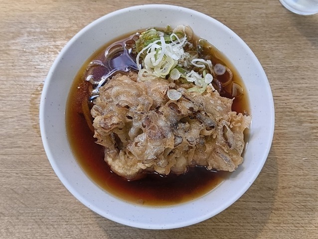 大舞茸天＋太そば（小盛）