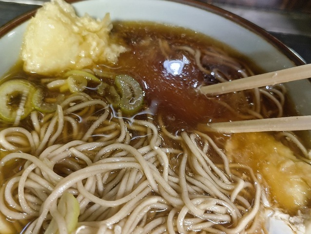 イカ天を汁に沈めるのだよ