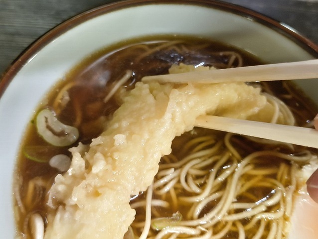 イカ天を食べる