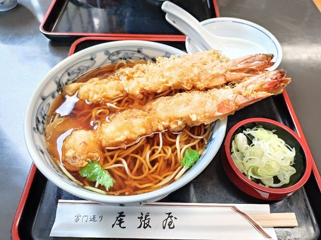 天ぷらそば