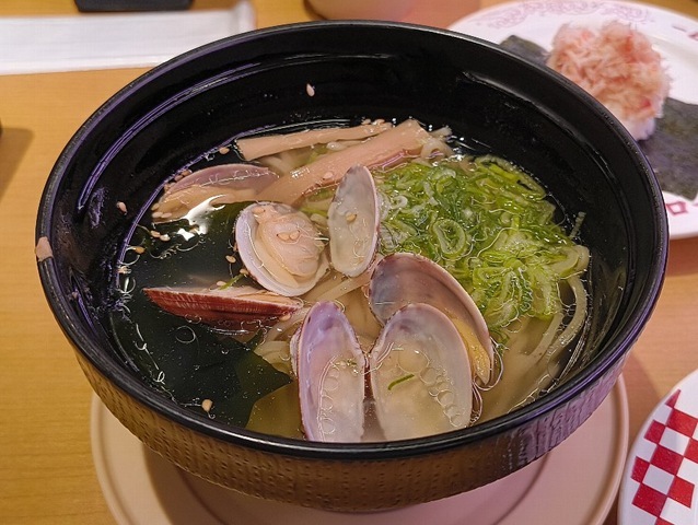 スシロー 貝塩ラーメン