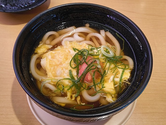 とろ玉明太あんかけうどん