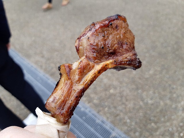 上野公園のラムチョップ