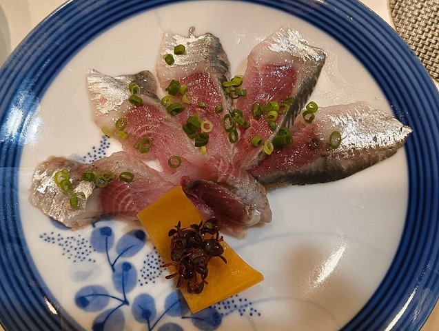 いわしの刺身