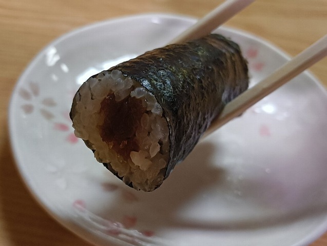 かんぴょう巻を食べてしまった