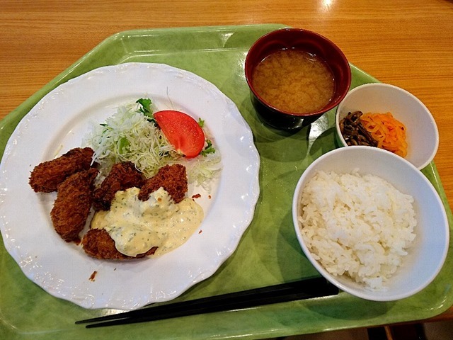 カキフライ定食